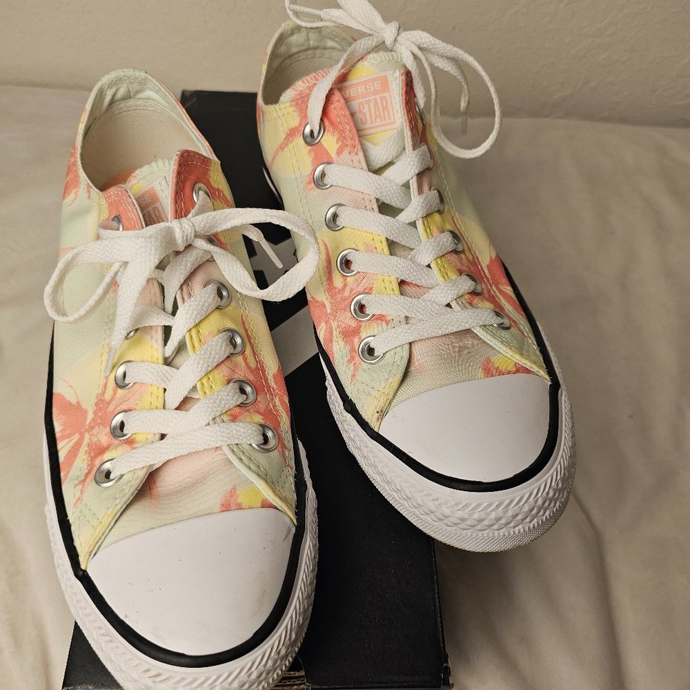 Chuck Taylor All Star Palm Trees Womens Size 8